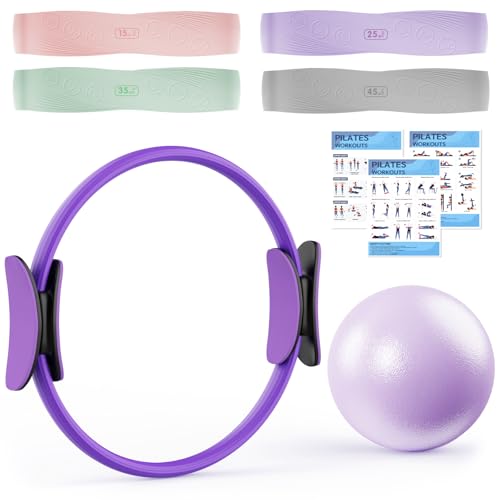 XTTANK Comprehensive Pilates Ring Set with Pilates Ring, 4... - Sports & Fitness Amazon Royaume-Uni à 15.37€