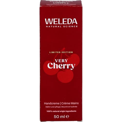 WELEDA - Very Cherry Crème Mains Édition Limitée... - Beauté & Parfums Amazon France à 4.95€