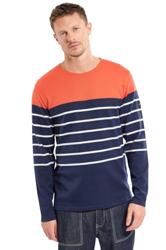 Armor Lux Marinière Tricolore en Coton Rustique Heritage en promo à 35,11€ (-61%) sur Amazon FR