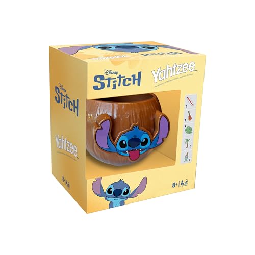 Winning Moves Yahtzee Stitch Edition - Jeu de dés pour Les... - Jouets & Jeux Amazon France à 18.10€