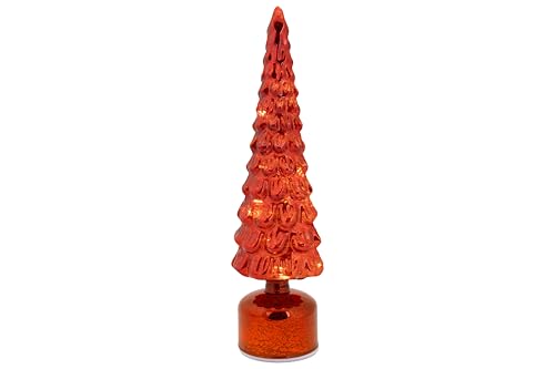 Cosy Home Lampe LED Sapin de Noël en Verre, Rouge,11X11Xh39... - Maison & Cuisine Amazon France à 28.16€
