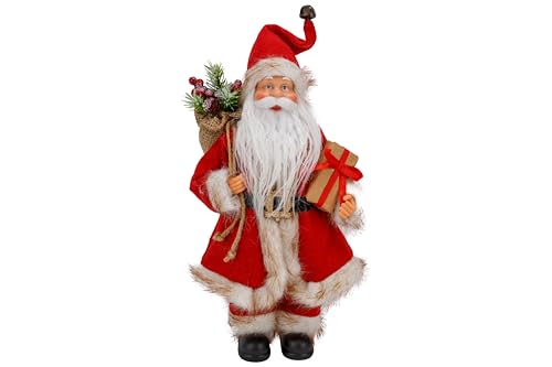 Cosy Home Figura de Papá Noel de poliéster, Color Rojo, 20... - Jouets & Jeux Amazon Espagne à 11.98€