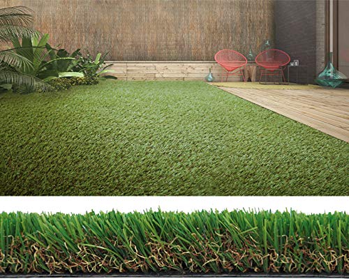 Césped artificial - césped de 30 mm de altura, de alta... - Jardin & Extérieur Amazon Espagne à 43.05€