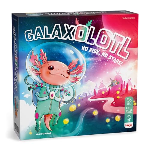 HABA Galaxolotl - No Risk No Stars - Jeu de Cartes et de... - Jouets & Jeux en promo à 10.56€