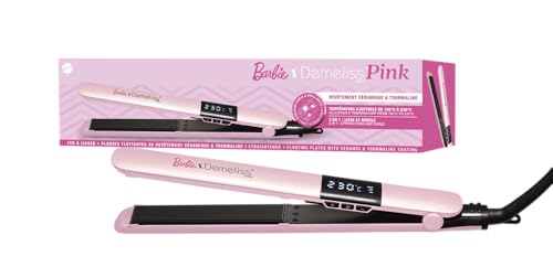 Demeliss PINK Lisseur 2 en 1 Barbie™ – Plaques Fines... - Beauté & Parfums Amazon France à 25.99€