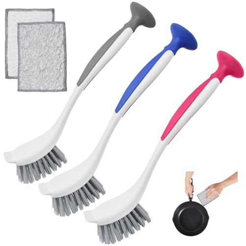 Vijixka 3 Stück Spülbürste Geschirrbürste mit 2... - Maison & Cuisine Amazon Allemagne à 1.99€