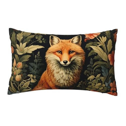 Keebik William Morris Forest Fox Throw Pillow Covers... - Maison & Cuisine Amazon Royaume-Uni à 1.57€