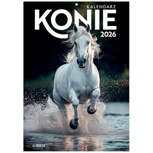 Kalendarz 2026 ścienny A4 Konie - Maison & Cuisine Amazon Allemagne à 0.99€