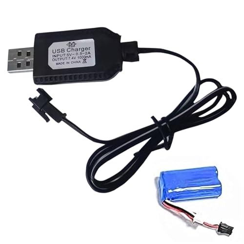 Cargador USB Para Batería De Litio, Cable De Carga De Litio... - High-Tech & Électronique Amazon Espagne à 1.80€