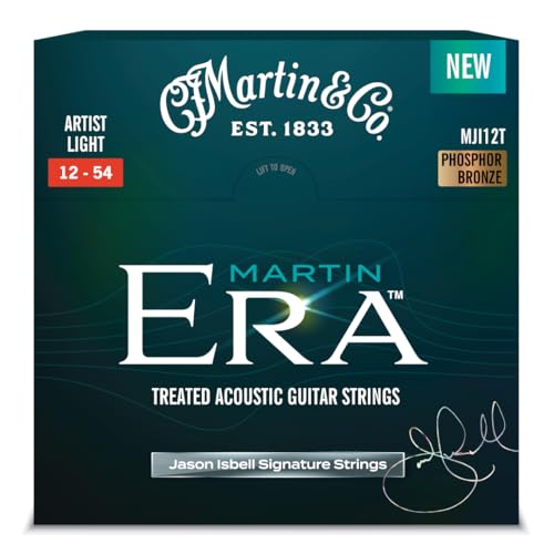 Martin MJI12T Era Jason Isbell Signature - Cuerdas para... - Amazon Espagne à 22.84€