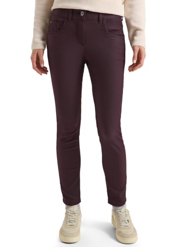 Cecil Pantalon Aspect Cuir Eggplant Red 34 - Home & Kitchen Amazon France à 30.00€