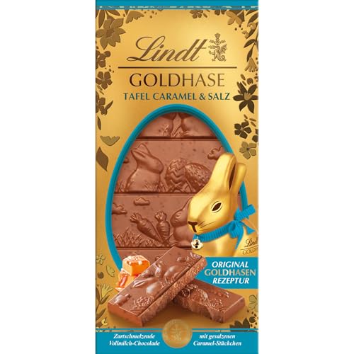 Lindt Schokolade GOLDHASEN Tafel, Caramel & Salz | 120g |... - High-Tech & Électronique Amazon Allemagne à 2.59€