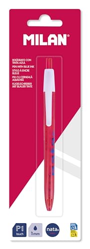 Milan Blister Pen P1 Blue Ink, Milan NATA 624 - Fournitures Bureau Amazon Royaume-Uni à 1.33€