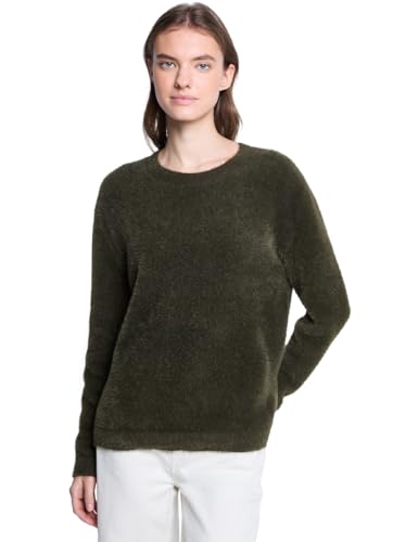 Street One Studio Cuddly Crew Neck Jumper Hollow Green 46 - Amazon Royaume-Uni à 16.37€