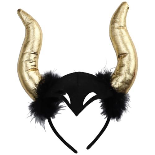 Miutii Mädchen Hexe Haarreif Halloween Hörner Stirnband... - Beauté & Parfums Amazon Allemagne à 0.99€