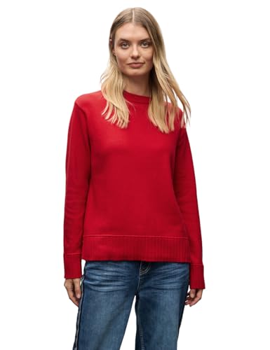 Street One 3015507 Maglione Girocollo, Racing Red, 40 Donna - Mode & Vêtements en promo à 17.60€