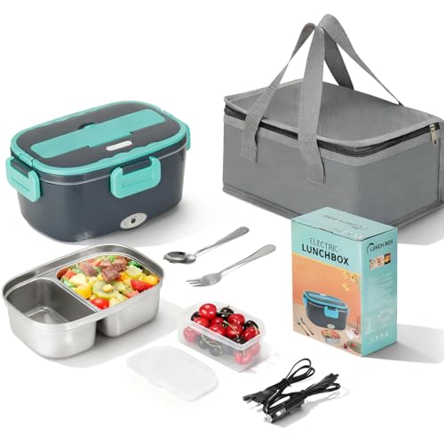 VINATO Scaldavivande Elettrico Portatile 1.5L, Porta Pranzo... - Auto & Motorcycle Amazon Italy à 27.07€