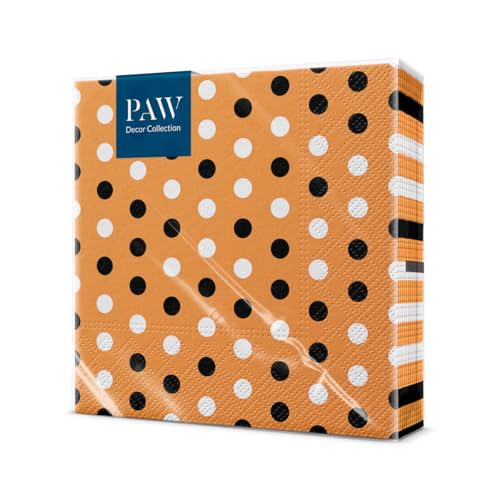 PAW - Servietten 3-lagig (33 x 33 cm) | 20 Stück | Perfekt... - Maison & Cuisine Amazon Allemagne à 2.36€