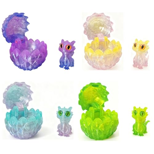 YQYCE 4 huevos de dragón con dragón, huevo de dragón... - Jouets & Jeux Amazon Espagne à 9.87€