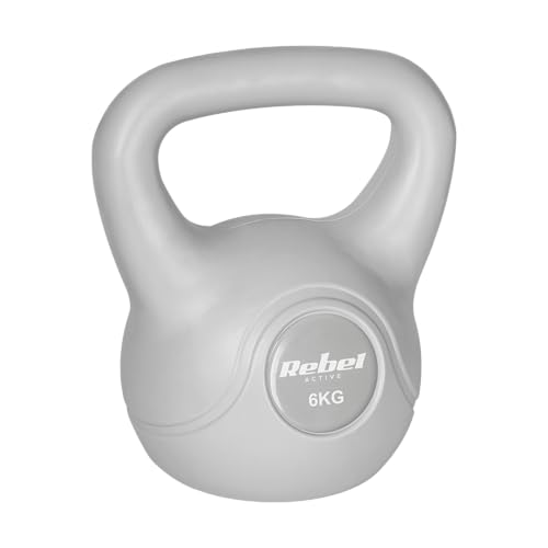 Rebel Electro Kettlebell Bituminoso 6kg RBA-2322G-06 Grigio - Sports & Fitness Amazon Italie à 15.97€