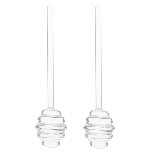 Cabilock 2 pièces Bâtonnets à Miel Verre Lot de Cuillères... - Sports & Fitness Amazon France à 8.89€