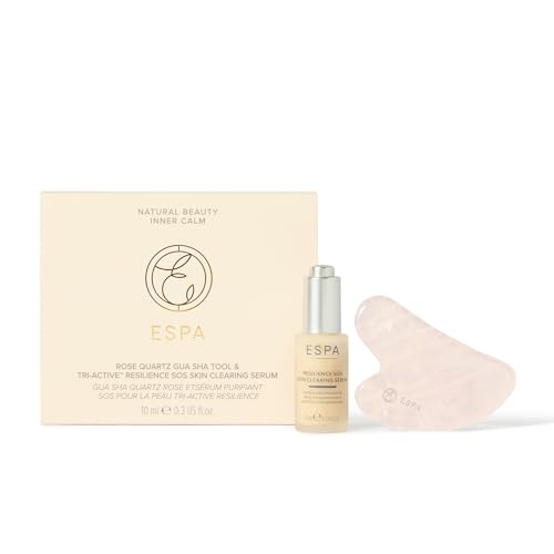 ESPA Gua Sha & Serum Duo | Rose Quartz Gua Sha + Purifying... - Sports & Fitness Amazon Royaume-Uni à 21.60€