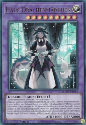 Yu-Gi-Oh! – Haus-Drachenmädchen – Ultra Rare – BLMM-DE063 –... - Jeux Vidéo & Consoles Amazon Allemagne à 1.90€