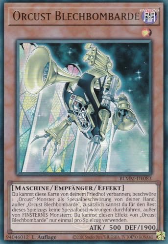 Yu-Gi-Oh! – Orcust Blechbombarde – Ultra Rare – BLMM-DE083... - Sports & Fitness Amazon Allemagne à 1.00€
