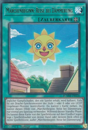 Yu-Gi-Oh! – Märchenbeginn Reise bei Dämmerung – Ultra Rare... - Sports & Fitness Amazon Allemagne à 1.00€