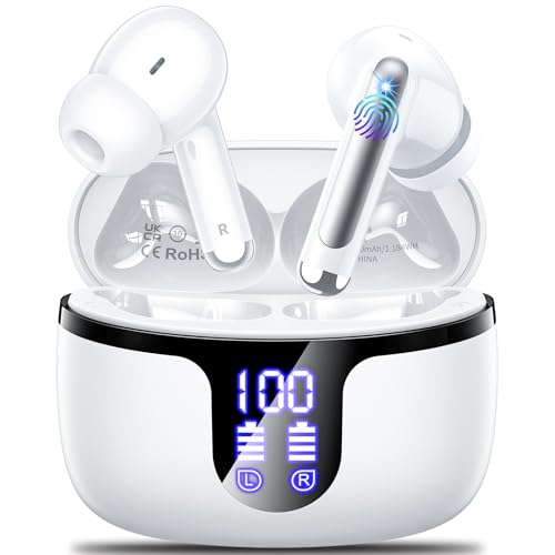 Monyhigh Cuffie Bluetooth, Auricolari Bluetooth 5.4 con 4... - Tech & Electronics Amazon Italy à 22.98€