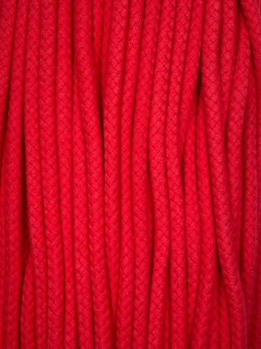 Kordel Baumwolle 8mm rund Schnur Turnbeutel Seil 17 Farben... - Loisirs Créatifs Amazon Allemagne à 1.09€