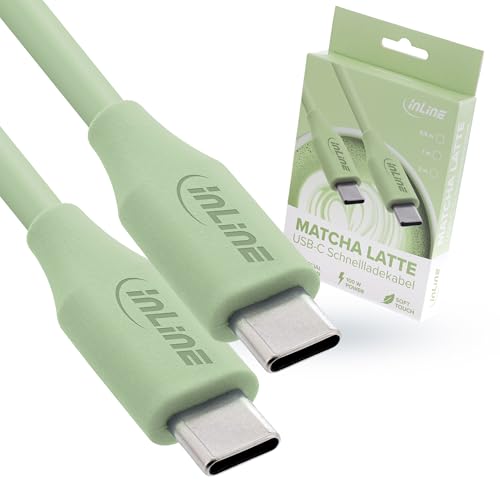 InLine Colour your Charge 35892G Câble USB C 100 W PD Câble... - High-Tech & Électronique Amazon France à 13.88€