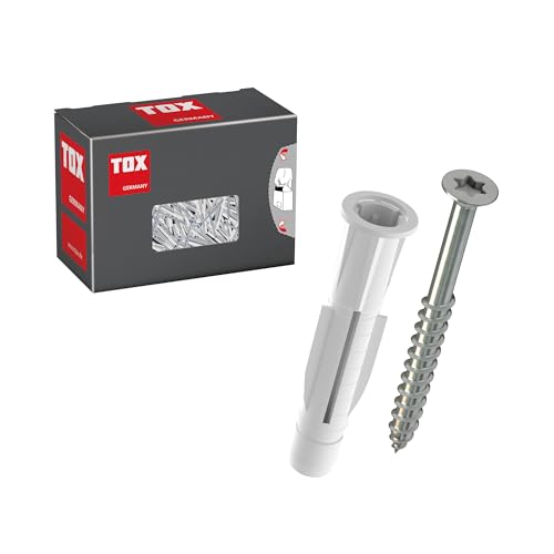 TOX Allzweckdübel TRIKA 10/61 + S, Dübel und Schraube für... - Bricolage & Outils Amazon Allemagne à 4.29€