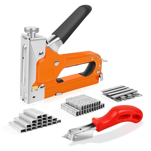 3 in 1 Staple Gun, Manual Staple Gun with Stapler Remover... - Maison & Cuisine Amazon Royaume-Uni à 1.51€