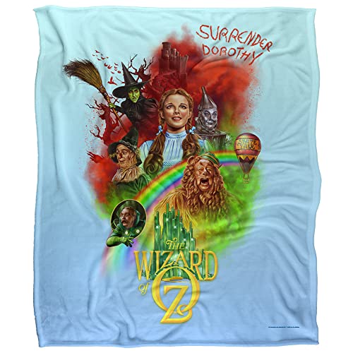 Wizard of Oz Poster Silky Touch Super Soft Throw Blanket... - Home & Kitchen Amazon UK à 11.75€