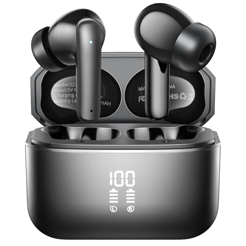 YOHOTA Wireless Earbuds, Bluetooth 5.4 Headphones in Ear... - High-Tech & Électronique Amazon Royaume-Uni à 12.19€