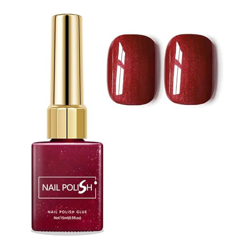 UV Nagellack Rot - Burgunderrot Soak-Off UV Gellack für... - Bricolage & Outils Amazon Allemagne à 1.99€