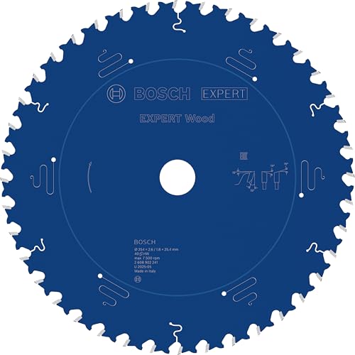 Bosch 1x Lame de scie circulaire filaire EXPERT Wood pour... - Bricolage & Outils Amazon France à 63.19€