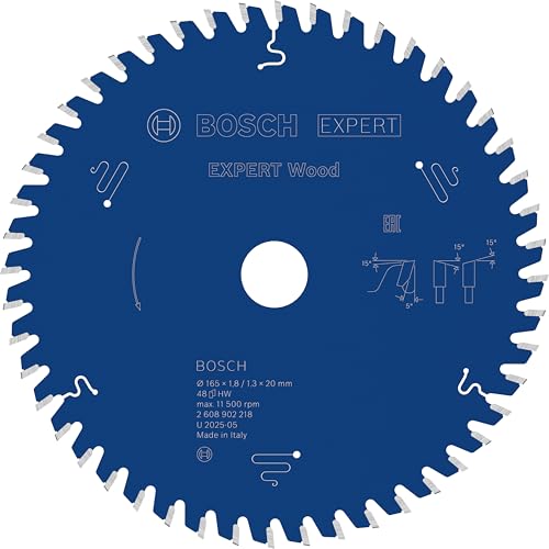 Bosch 1x Lame de scie circulaire filaire EXPERT Wood (pour... - Bricolage & Outils Amazon France à 44.80€