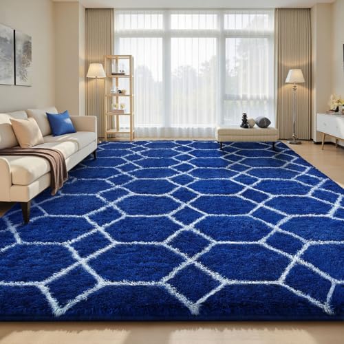 Sour Lemon Tapis de salon, à poils longs, gris, 160 x 230... - Maison & Cuisine Amazon France à 39.11€