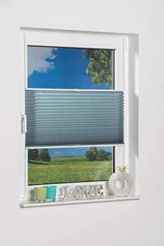 K-Home Klemmfix-Plissee 85 x 130 cm (B x L) Petrol... - Maison & Cuisine Amazon Allemagne à 24.57€
