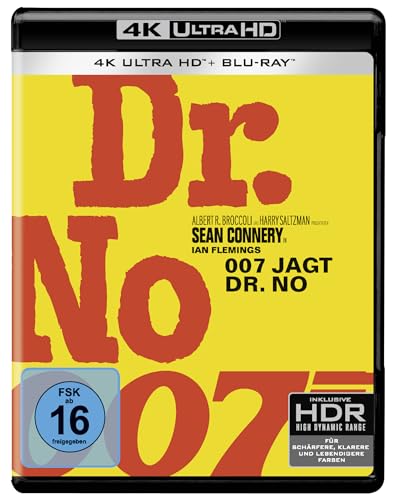 James Bond - Jagt Dr. No (4K Ultra HD) + (Blu-ray) and add... - Bricolage & Outils Amazon Allemagne à 21.97€