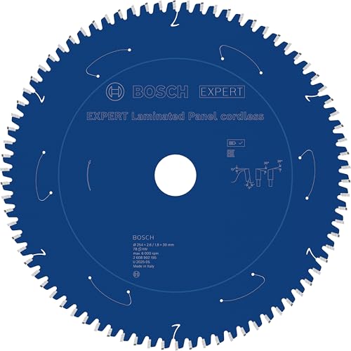 Bosch 1x Lame de scie circulaire EXPERT Laminated Panel... - Bricolage & Outils Amazon France à 86.33€