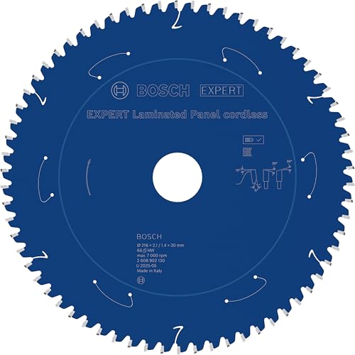 Bosch 1x Lame de scie circulaire EXPERT Laminated Panel... - Bricolage & Outils en promo à 75.39€