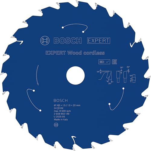 Bosch 1x Lame de scie circulaire EXPERT Wood Cordless (pour... - Bricolage & Outils en promo à 50.24€