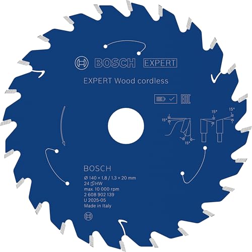 Bosch 1x Hoja de sierra circular EXPERT Wood cordless (para... - High-Tech & Électronique Amazon Espagne à 35.56€