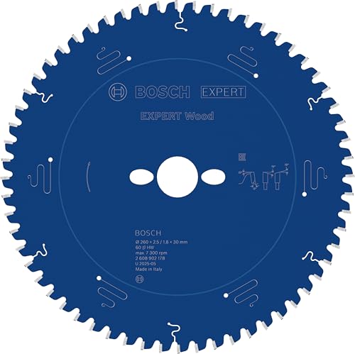 Bosch 1x Lame de scie circulaire filaire EXPERT Wood pour... - Bricolage & Outils Amazon France à 71.56€