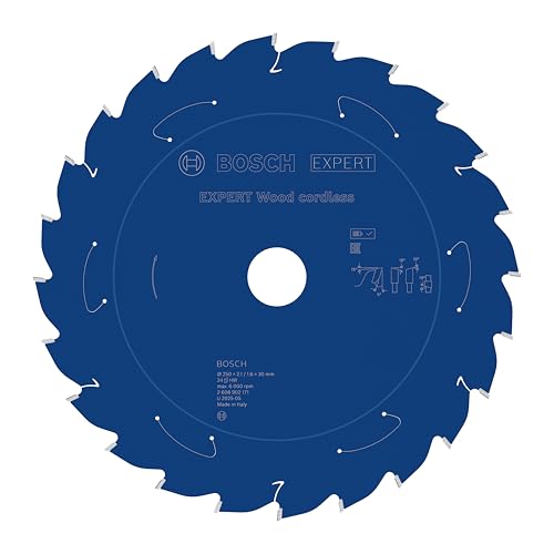 Bosch 1x Lame de scie circulaire EXPERT Wood cordless pour... - Bricolage & Outils en promo à 58.42€