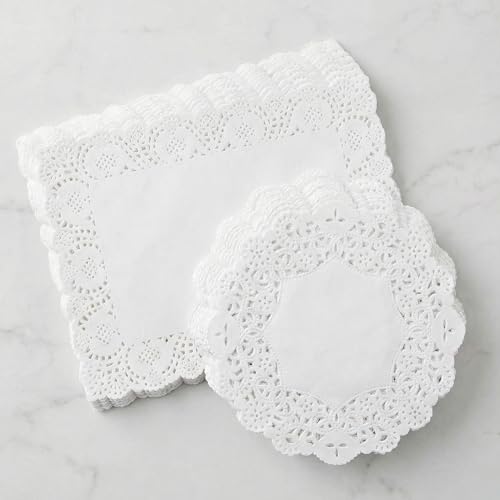 WEFHEF 150 Spitzenpapiere Eckig mit 150 Stück Rund... - Fournitures Bureau Amazon Allemagne à 3.49€