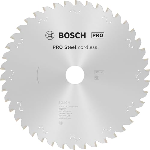 Bosch 1x Lame de scie circulaire PRO Steel cordless pour... - Bricolage & Outils Amazon France à 45.19€